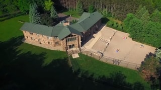 Campus tour video: aerial view of the Neuman K-9 Academy campus in Hugo, Minnesota